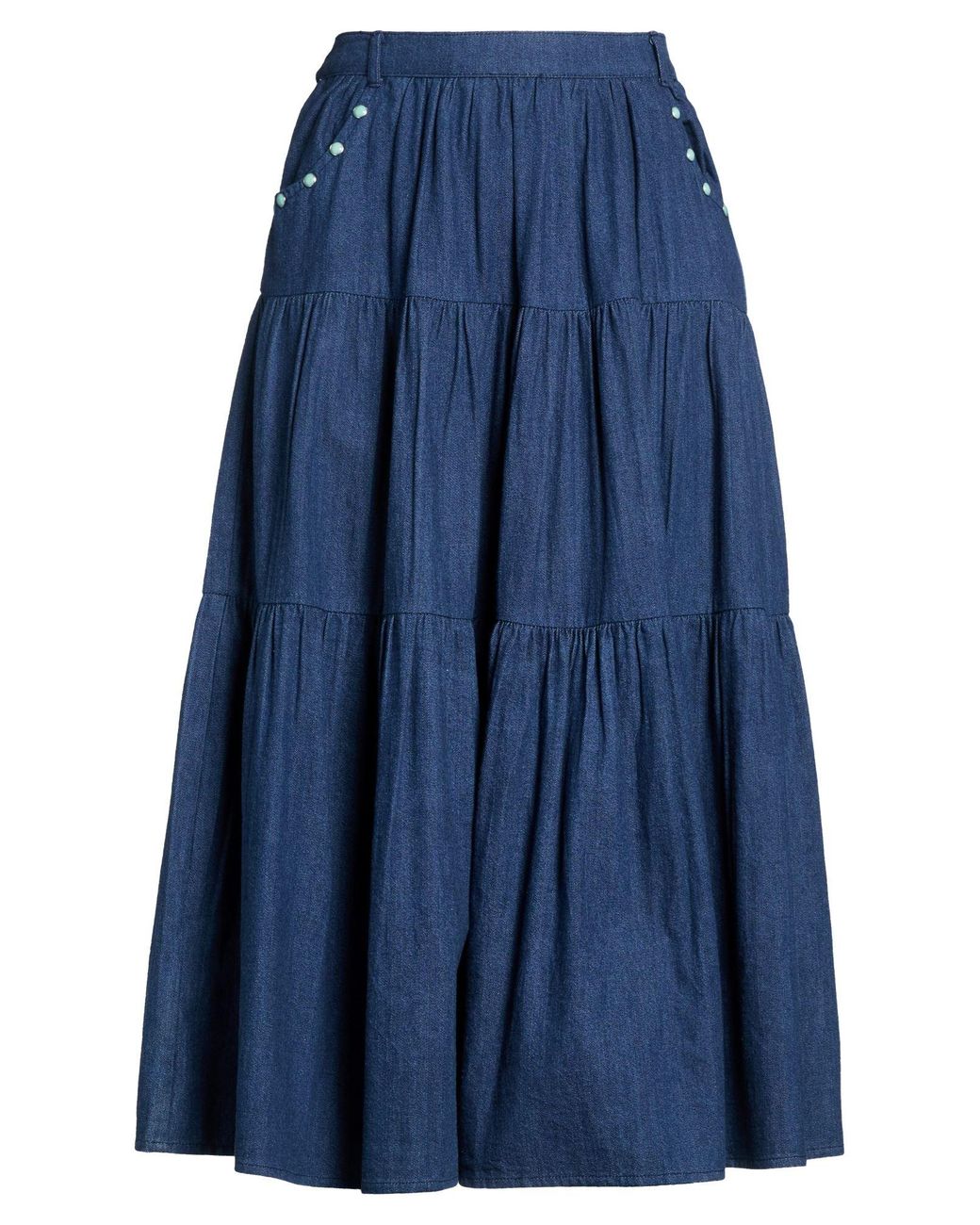 ARIZONA LOVE Blue Denim Skirt Cotton