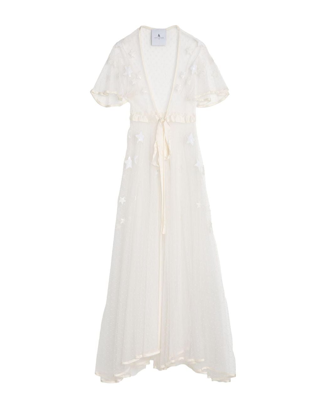 Annamode White Overcoat & Trench Coat
