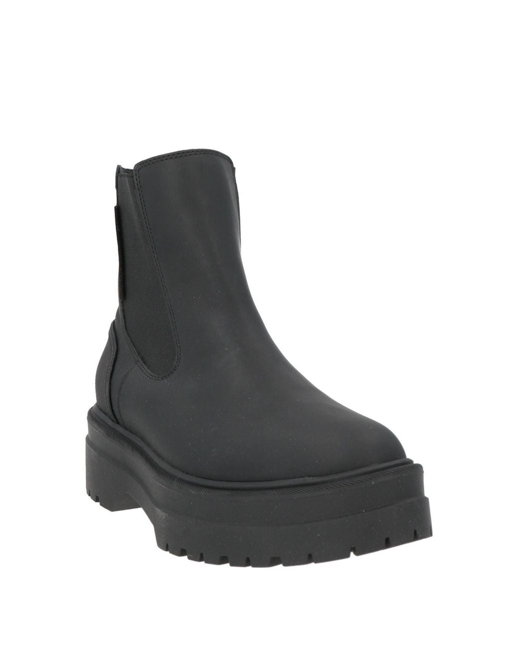 Tommy Hilfiger Black Ankle Boots Rubber