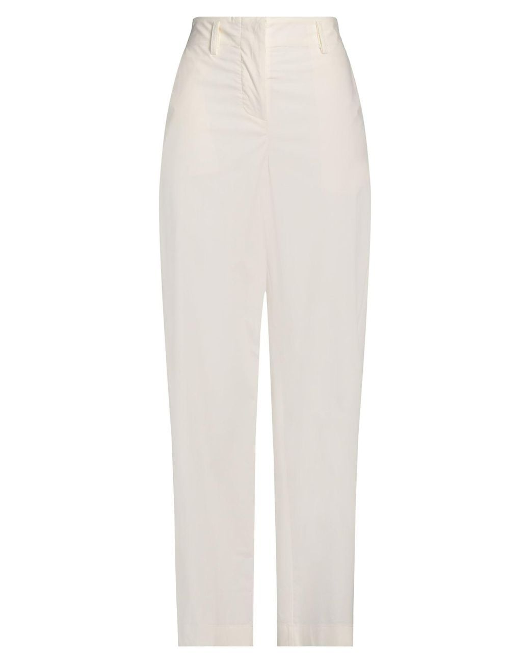 Erika Cavallini Semi Couture White Trouser