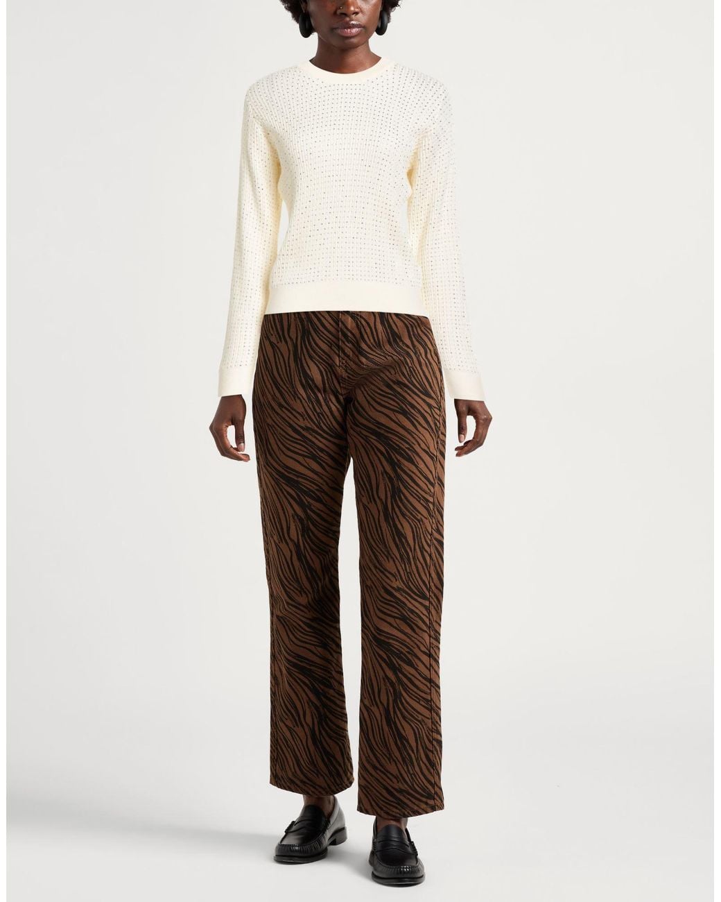 Golden Goose Deluxe Brand White Jumper