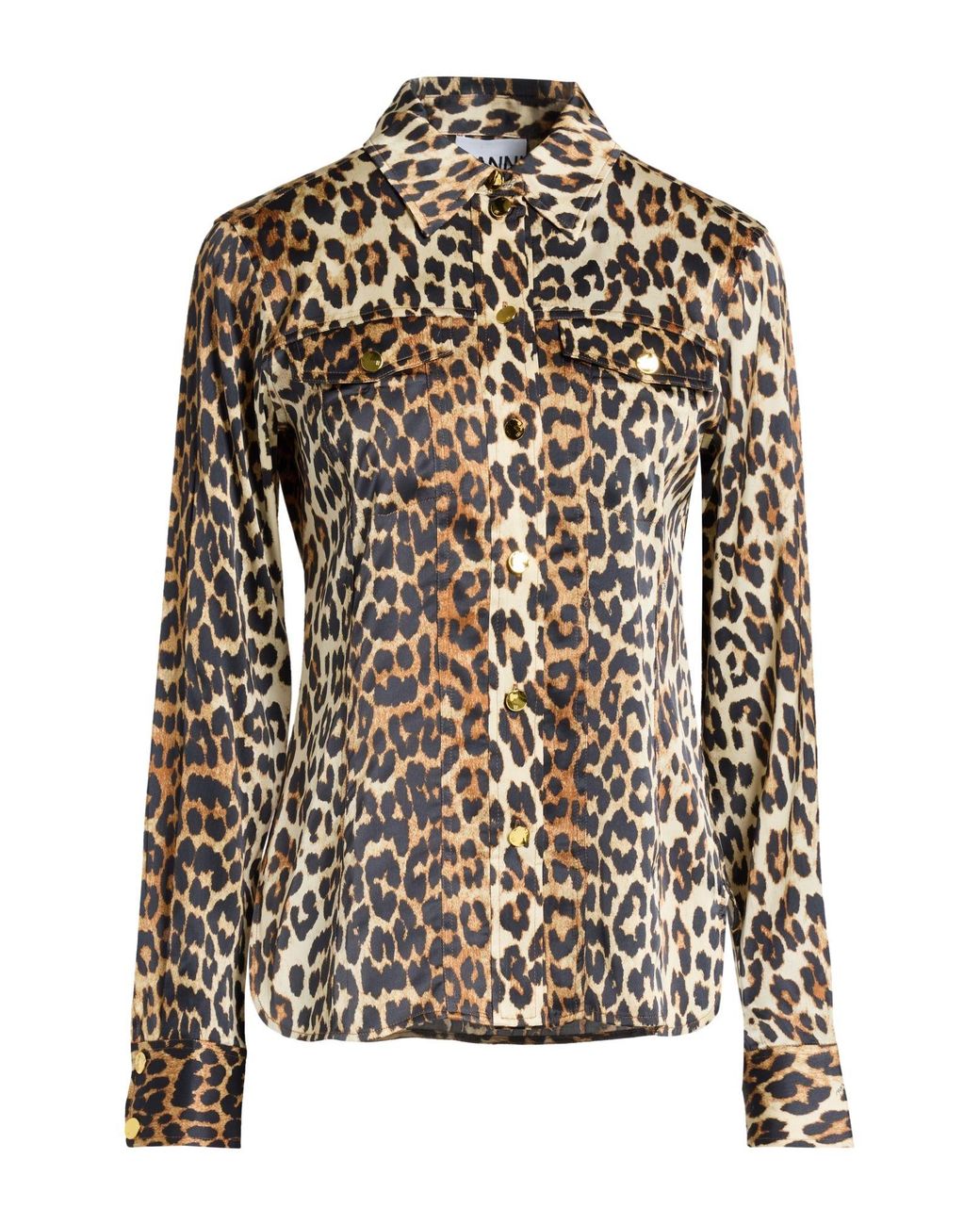 Ganni Natural Shirt
