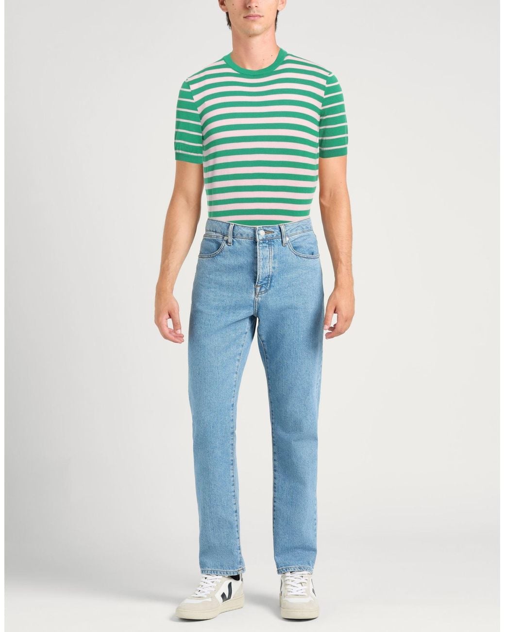 Doppiaa Green Sweater Cotton for men