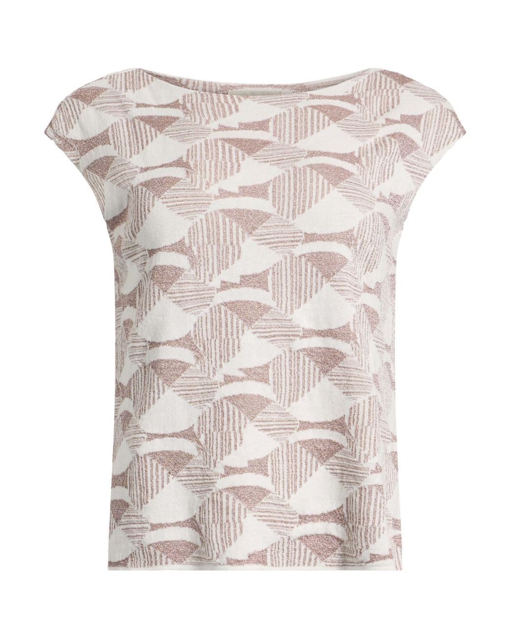 ALESSIA SANTI White Sweater Cotton, Viscose, Polyester