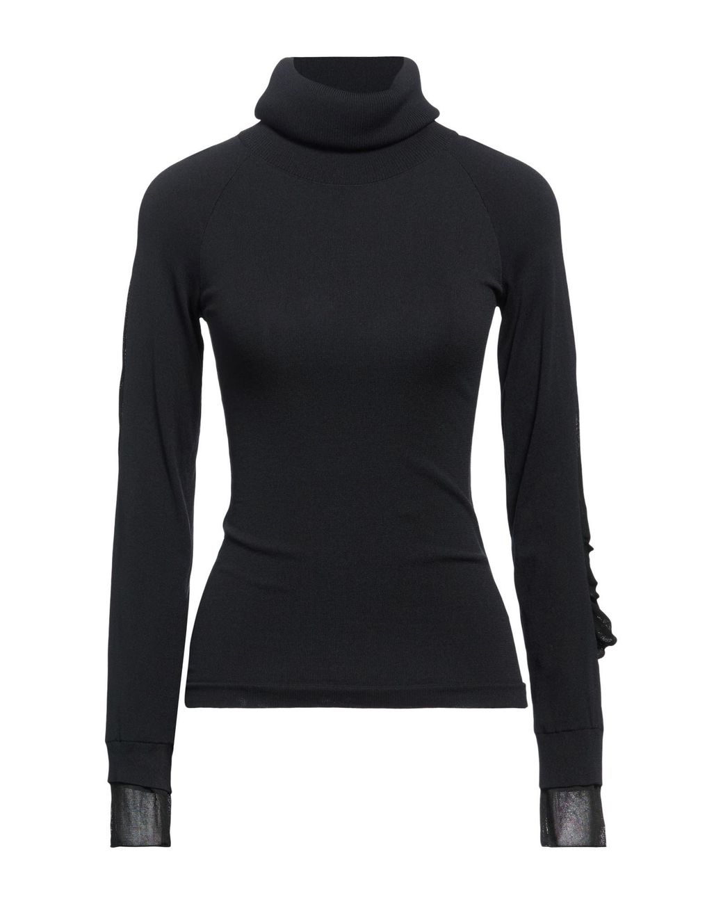 Col Roulé Y-3 en coloris Black