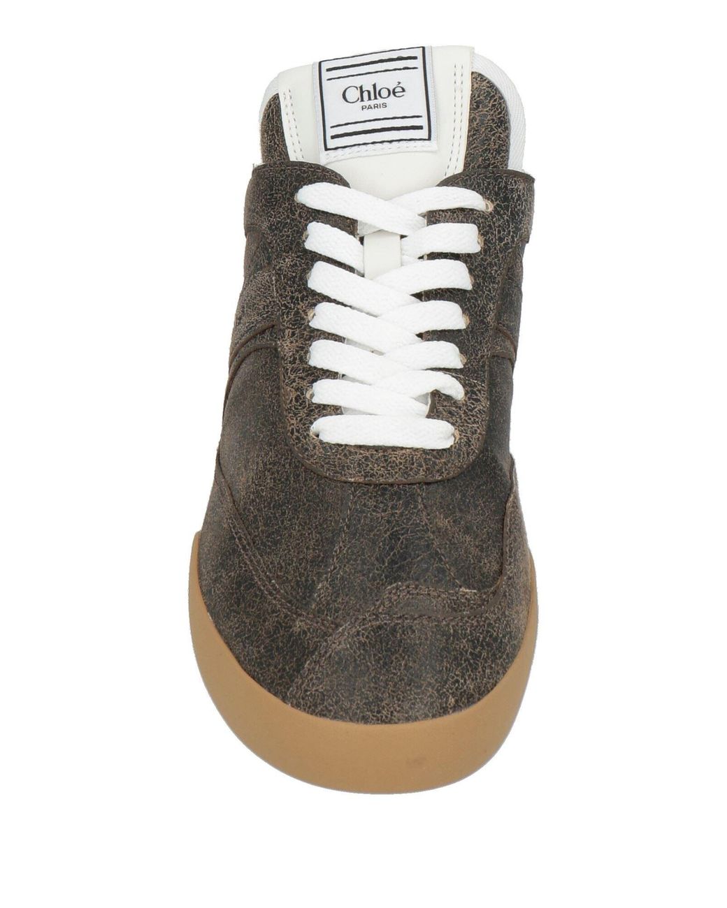 Chloé Gray Sneakers Leather