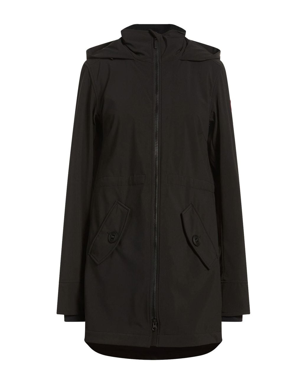Canada Goose Black Coat Polyamide, Elastane