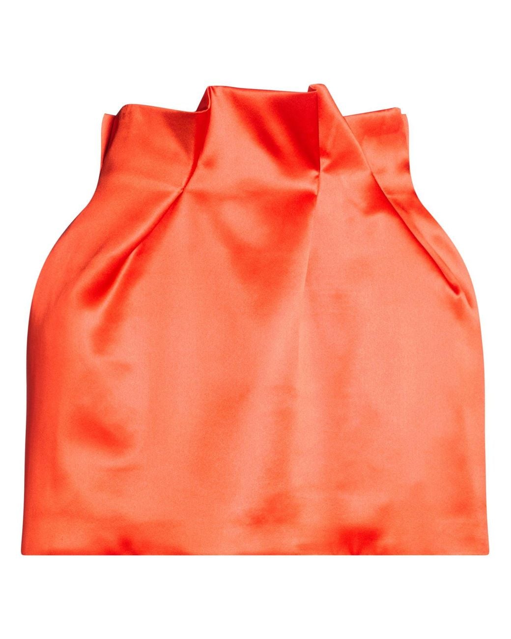 Magda Butrym Orange Mini Skirt