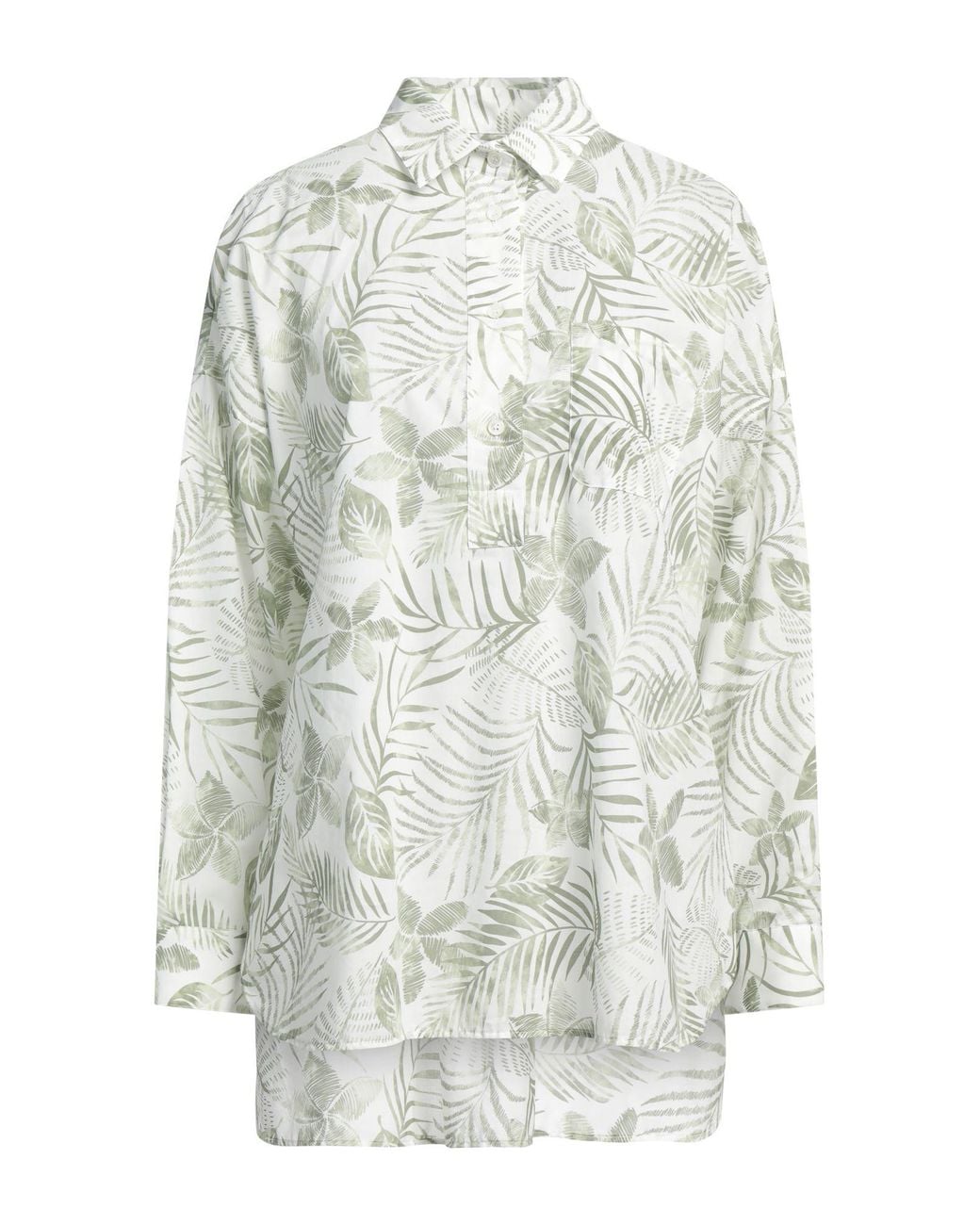 Caliban White Top Cotton