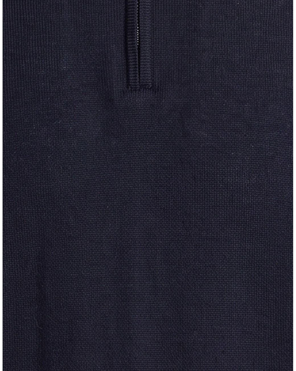 Fedeli Blue Sweater Cotton, Elastane for men