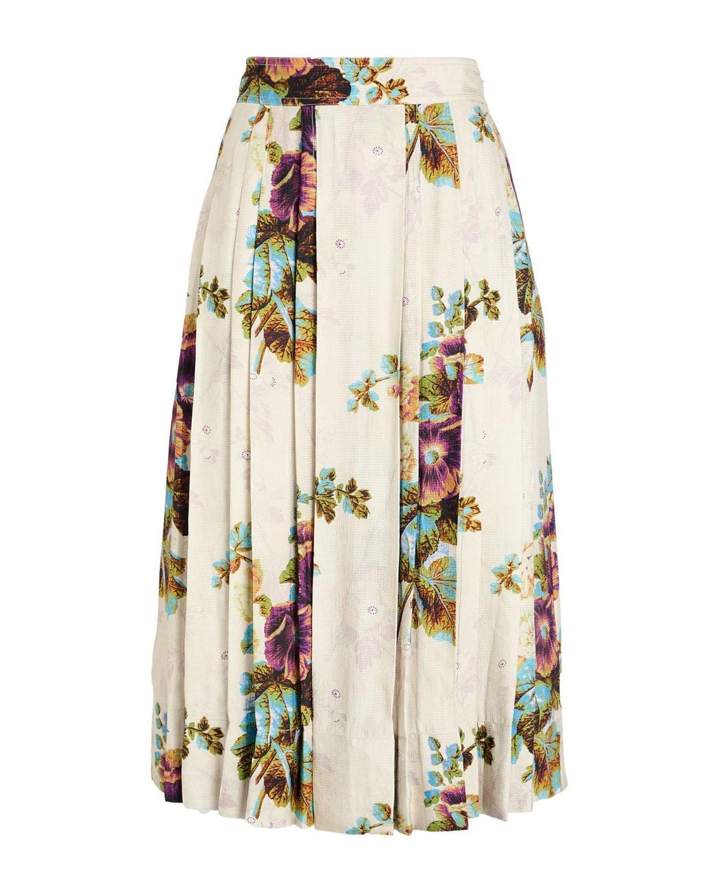 Tory Burch White Midi Skirts