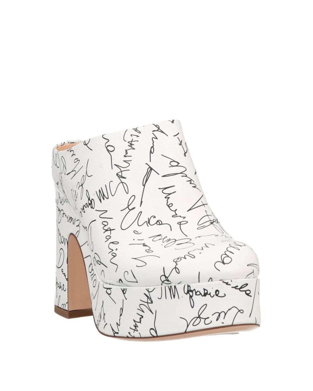 Agl Attilio Giusti Leombruni White Mules & Clogs