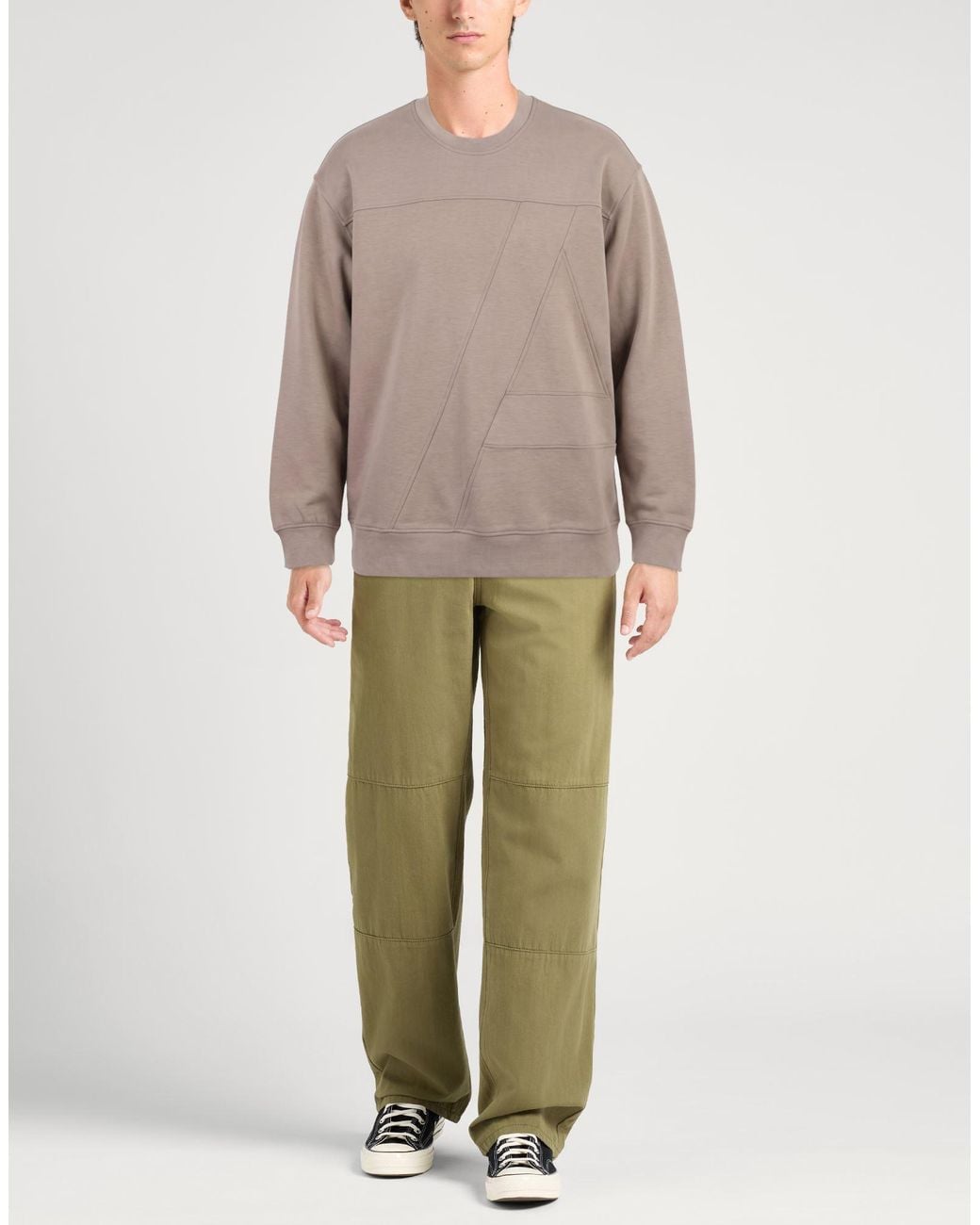 ARMANI EXCHANGE Gray Sweatshirt for men