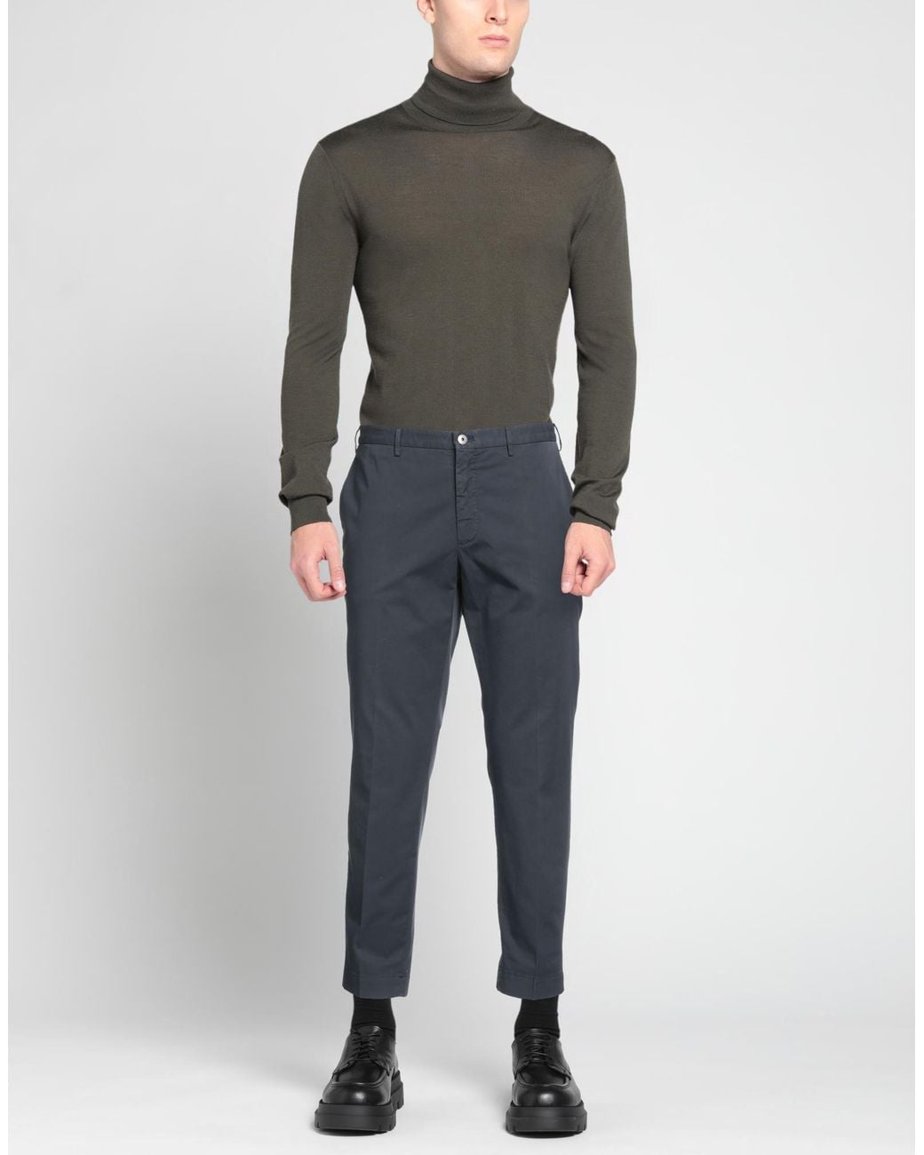 Incotex Blue Trouser for men