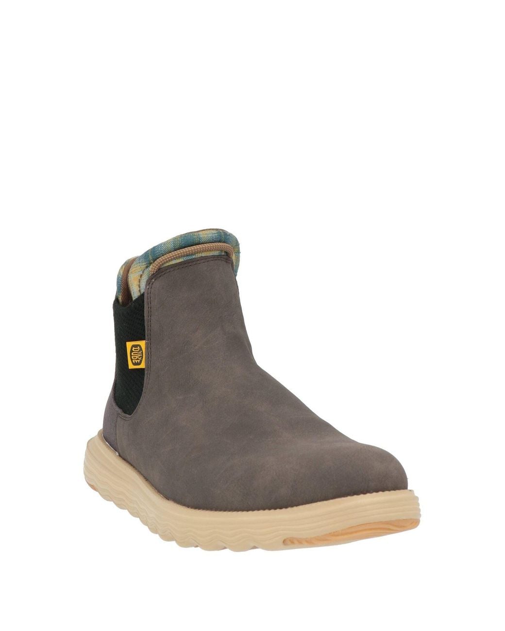 HeyDude Brown Ankle Boots for men