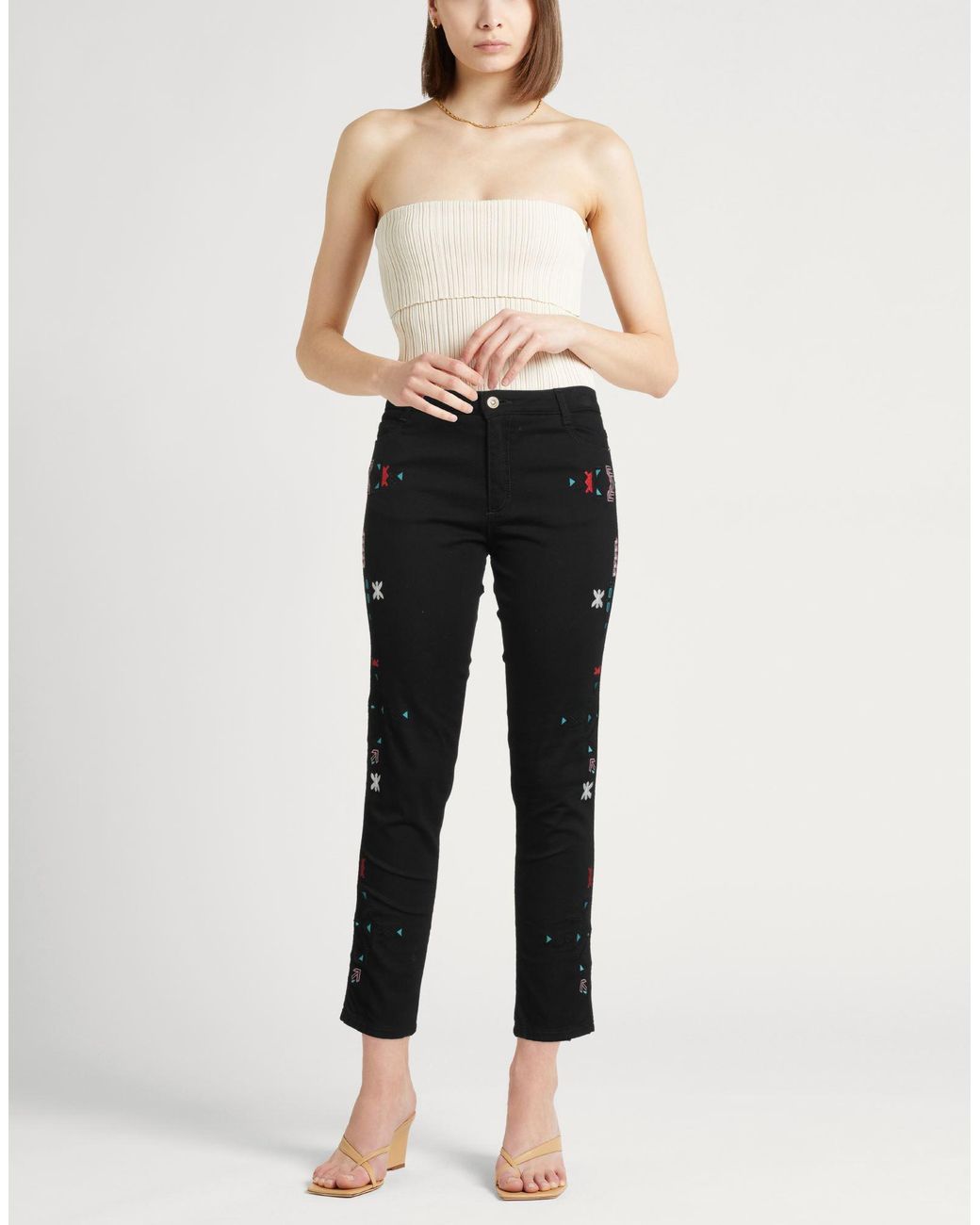 Ermanno Scervino Black Jeans