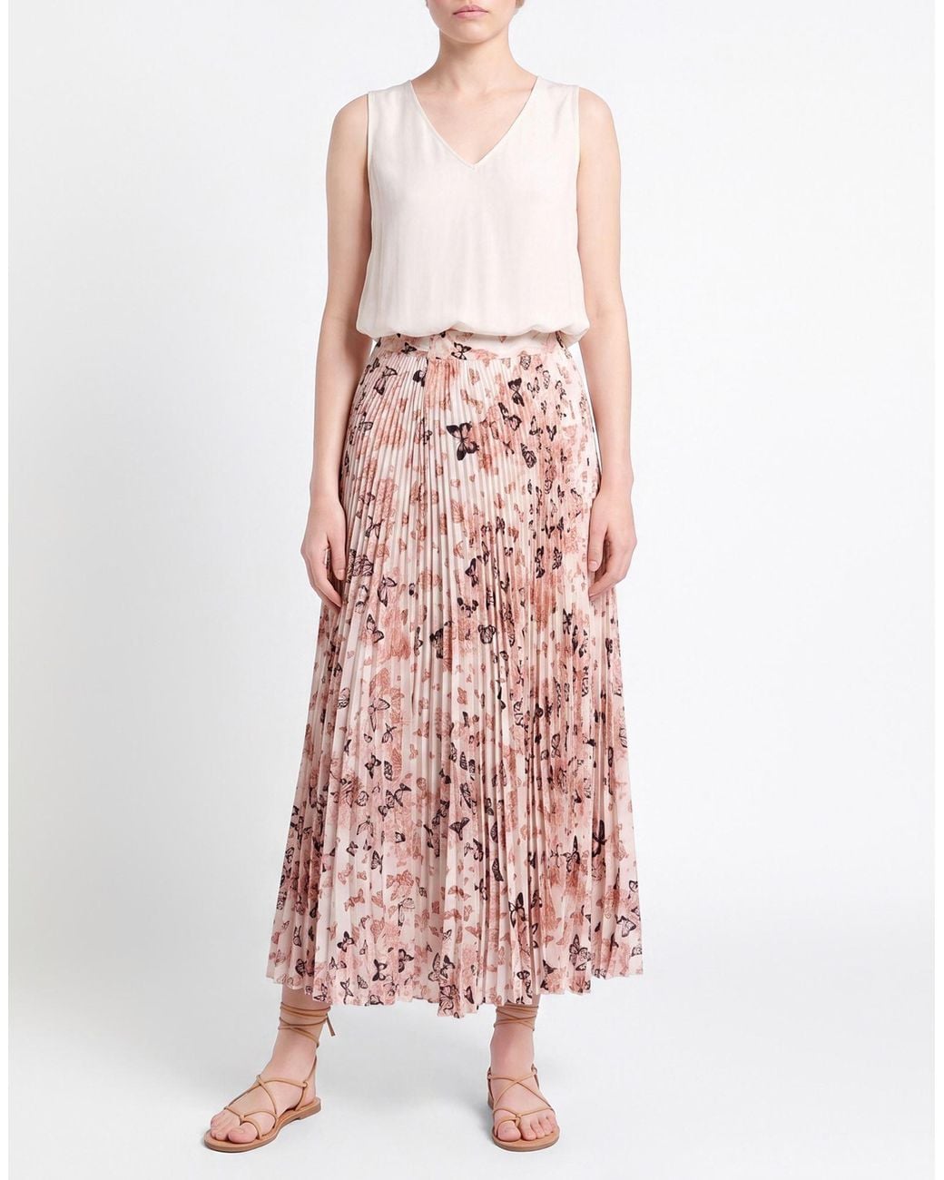 ViCOLO Pink Maxi Skirts