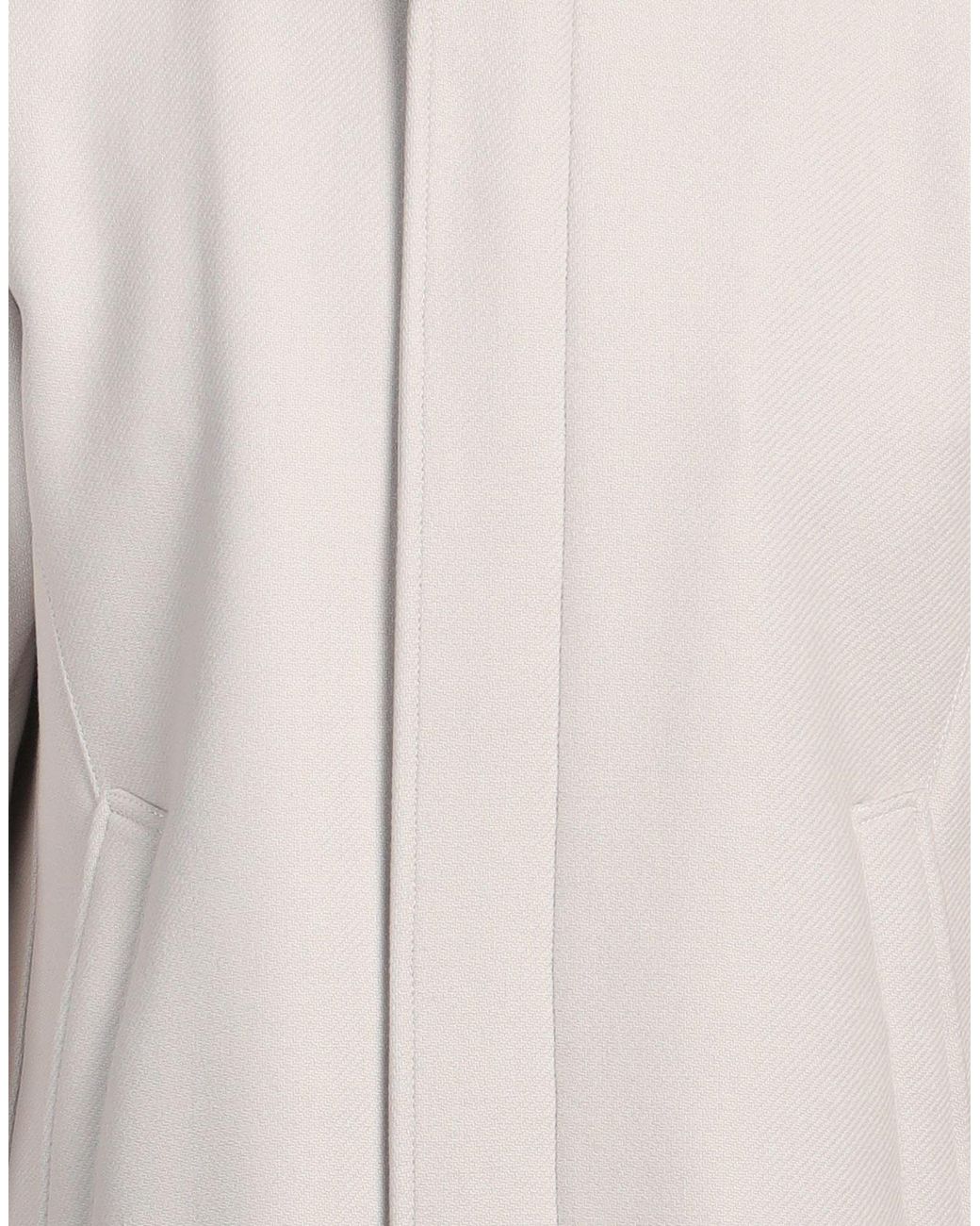 Herno White Coat Virgin Wool, Polyamide for men
