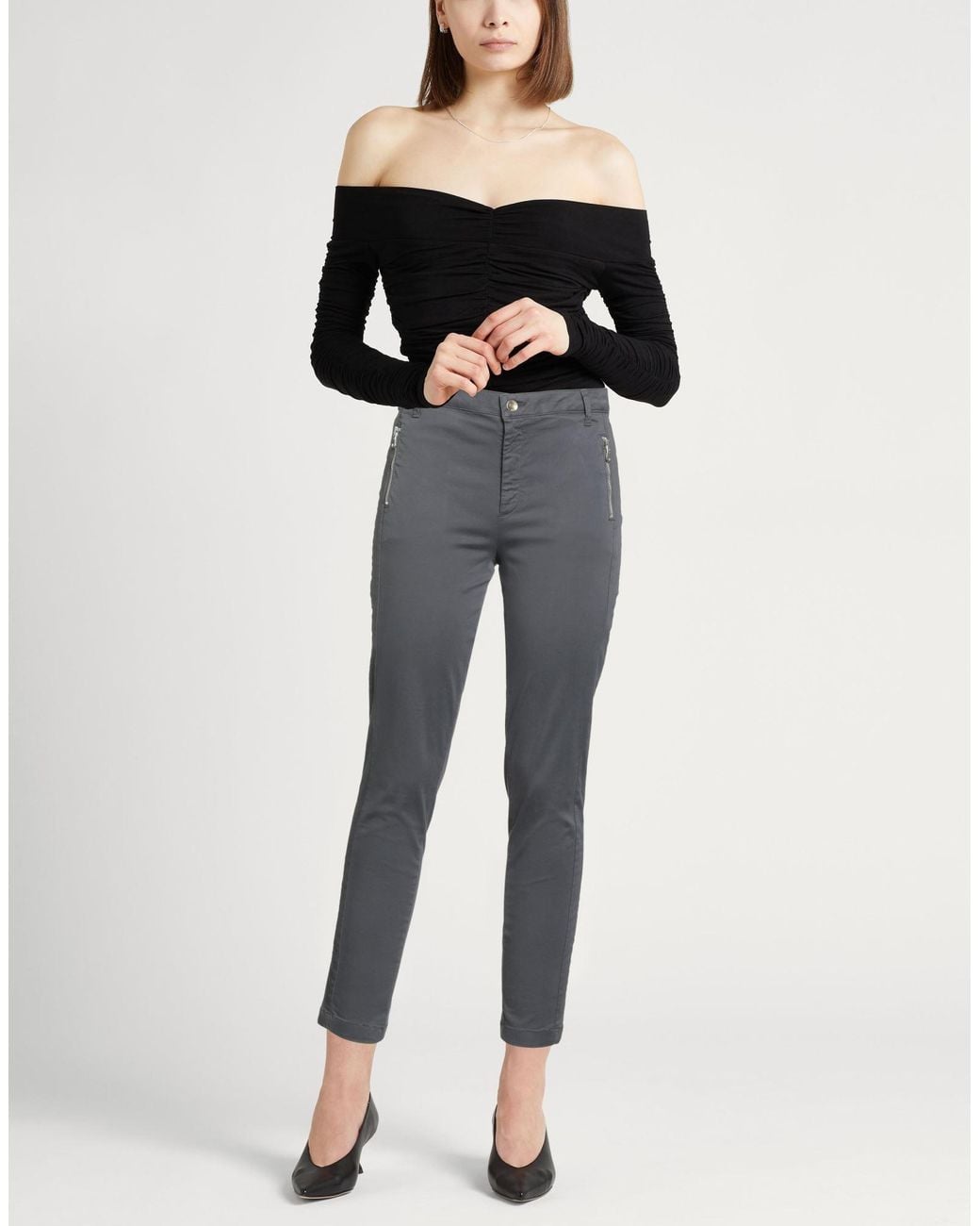 Liu Jo Gray Trouser