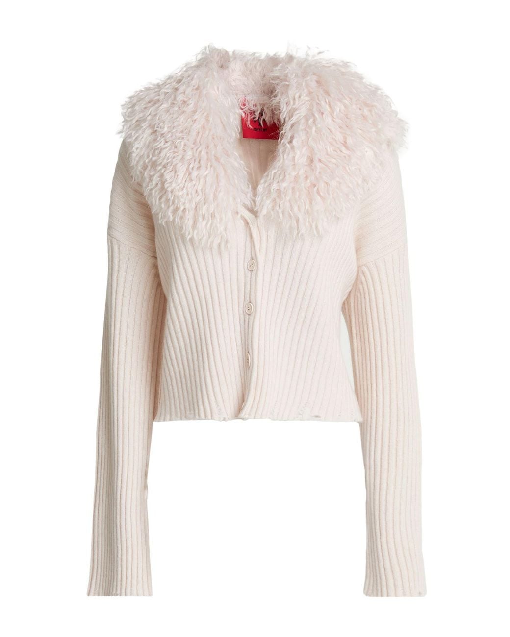 Aniye By White Cardigan Virgin Wool, Polyester