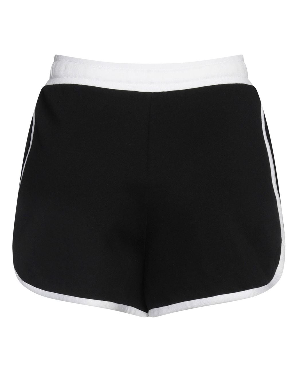 Dolce & Gabbana Black Shorts & Bermuda Shorts Cotton, Polyamide, Polyester