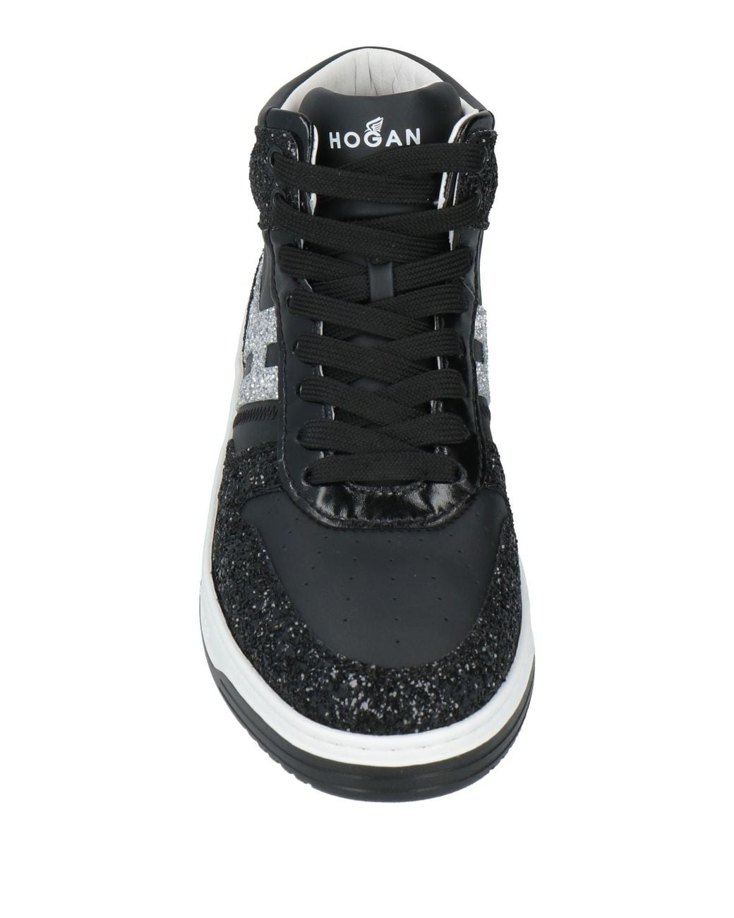 Hogan Black Sneakers Leather