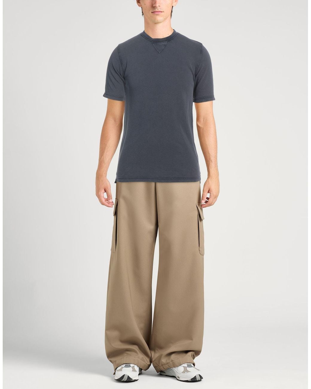 Alpha Studio Blue T-shirt for men