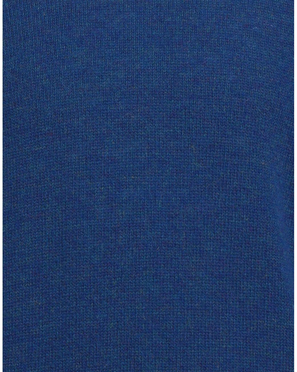 Brooksfield Blue Sweater Virgin Wool for men