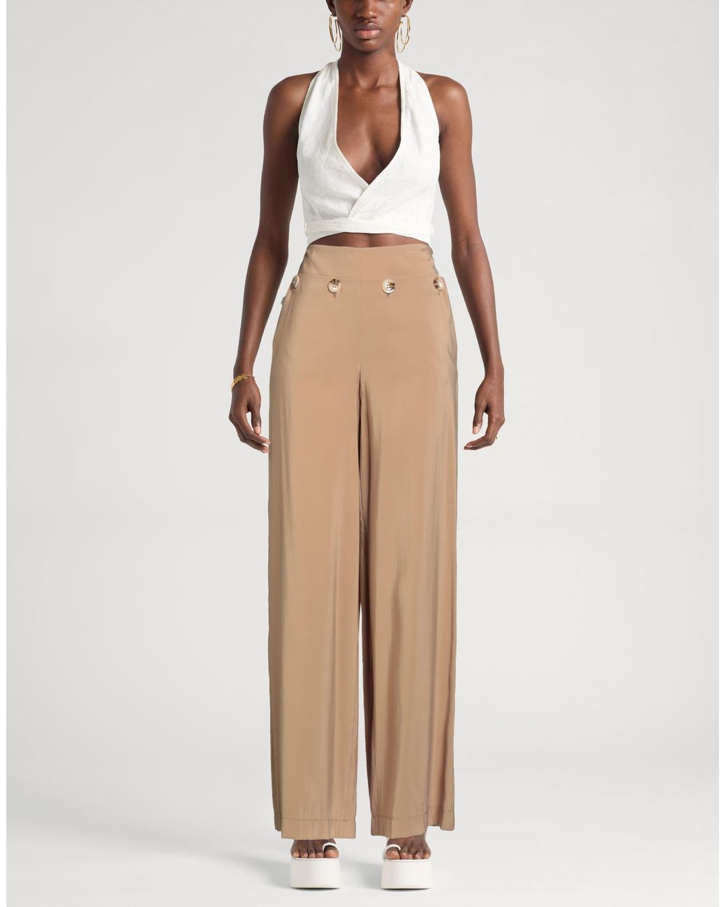 Jijil Natural Trouser