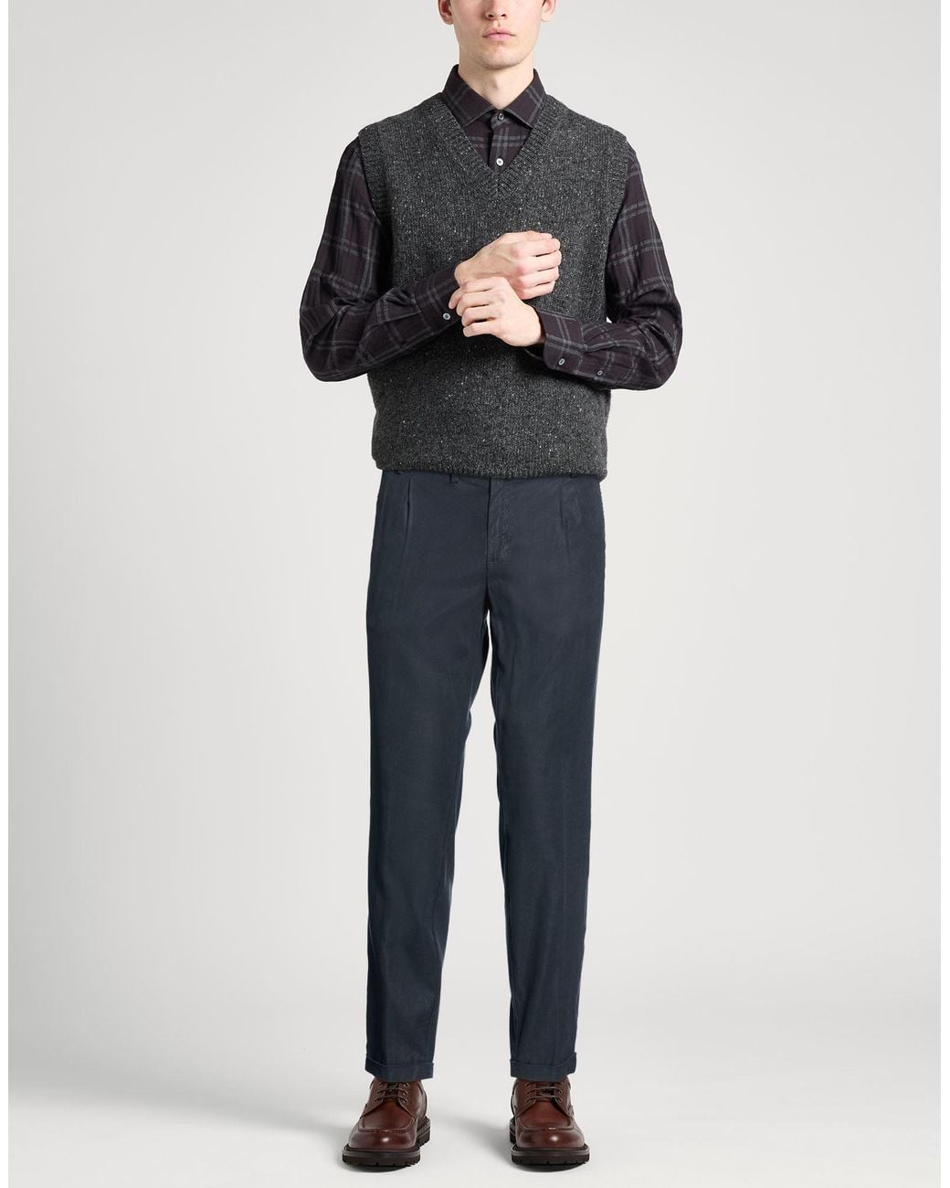 AT.P.CO Blue Trouser for men
