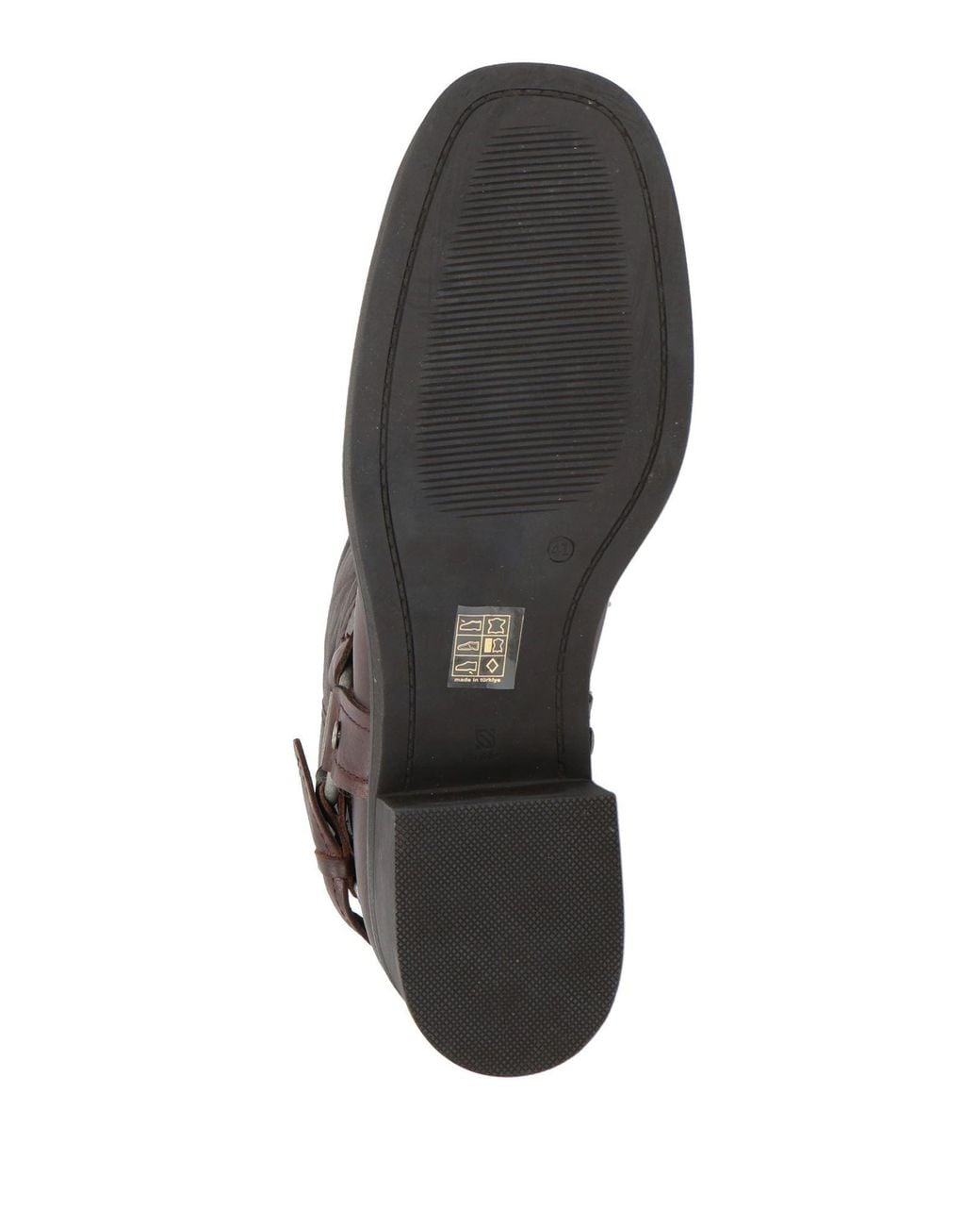 SOFIA MARE Brown Dark Boot Leather
