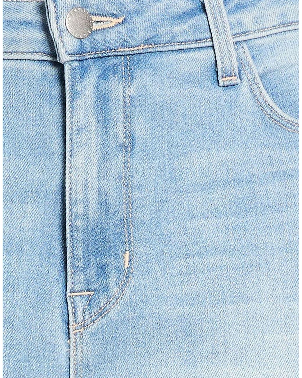 L'Agence Blue Jeans Cotton, Recycled Polyester, Elastane