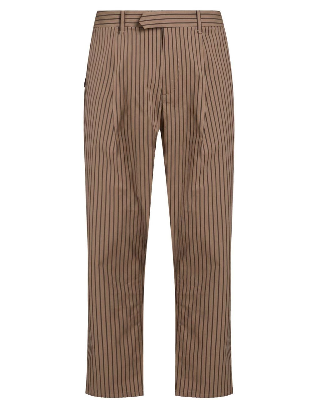 Rag & Bone Brown Taupe Pants Cotton, Polyester, Elastane for men