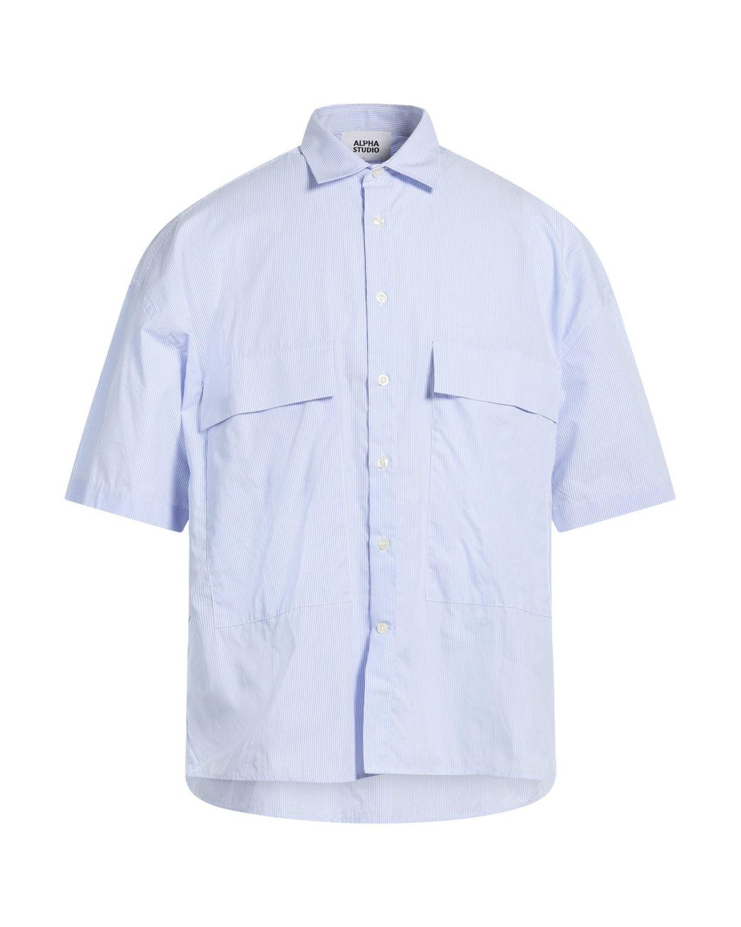 Camicia di Alpha Studio in Blue da Uomo