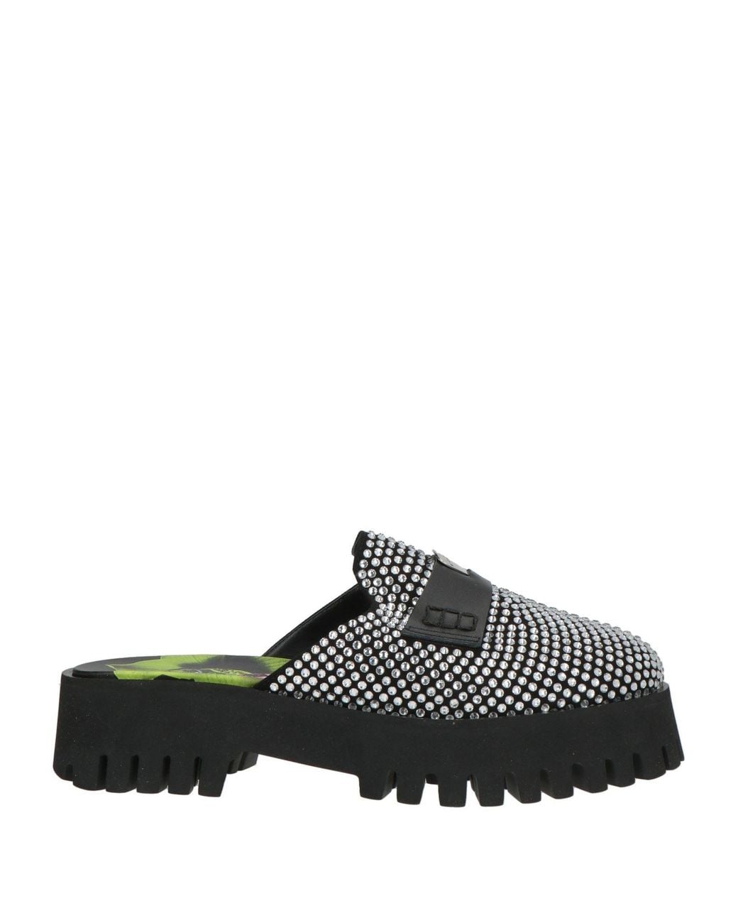 John Richmond Black Mules & Clogs