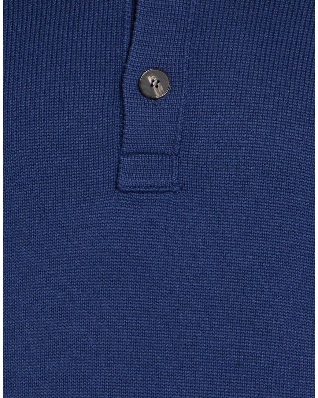 Kangra Blue Sweater Wool for men
