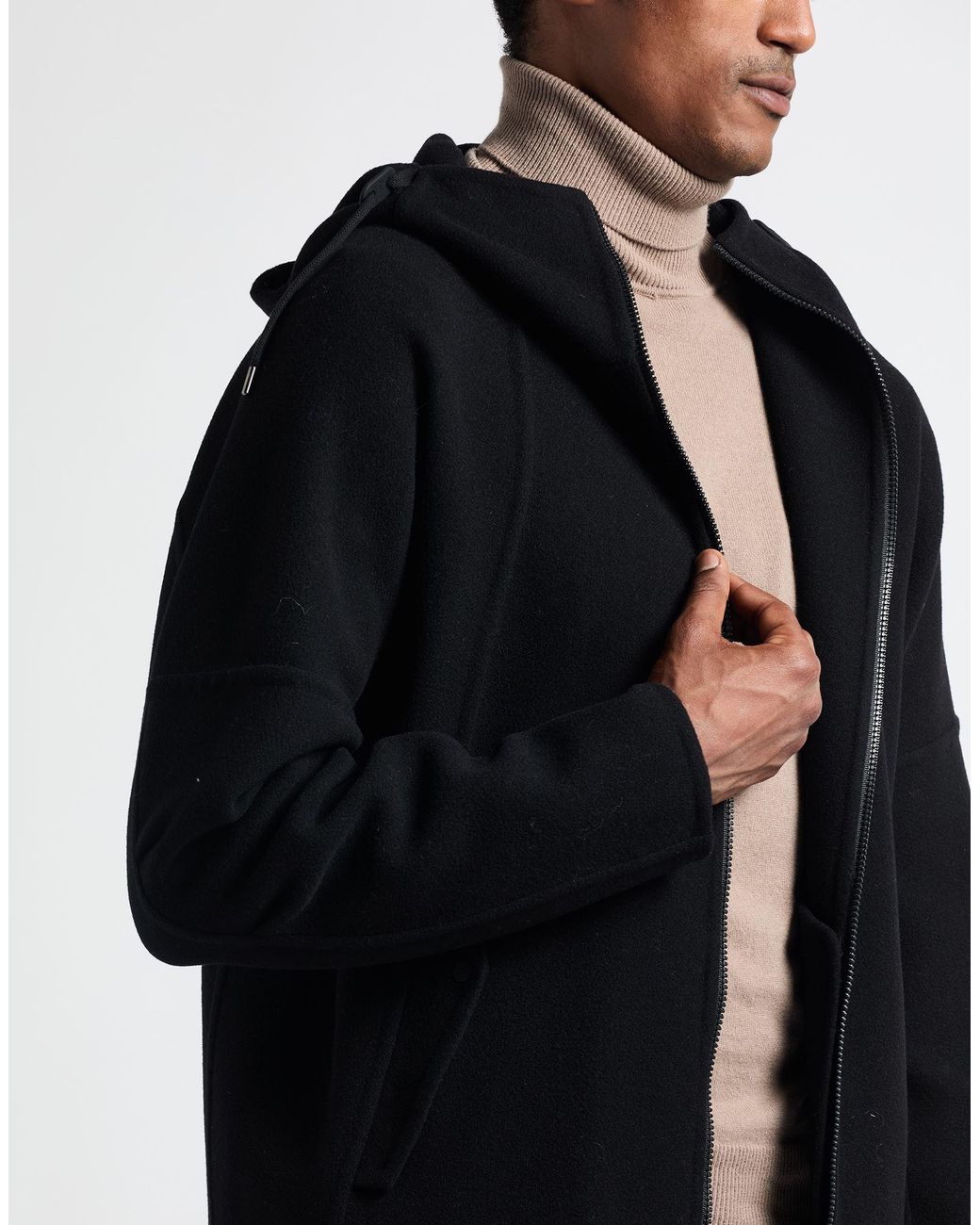 Herno Blue Resort Jacket Virgin Wool, Polyamide for men