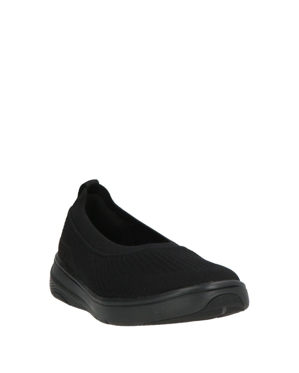 Fitflop Black Ballet Flats Textile Fibers