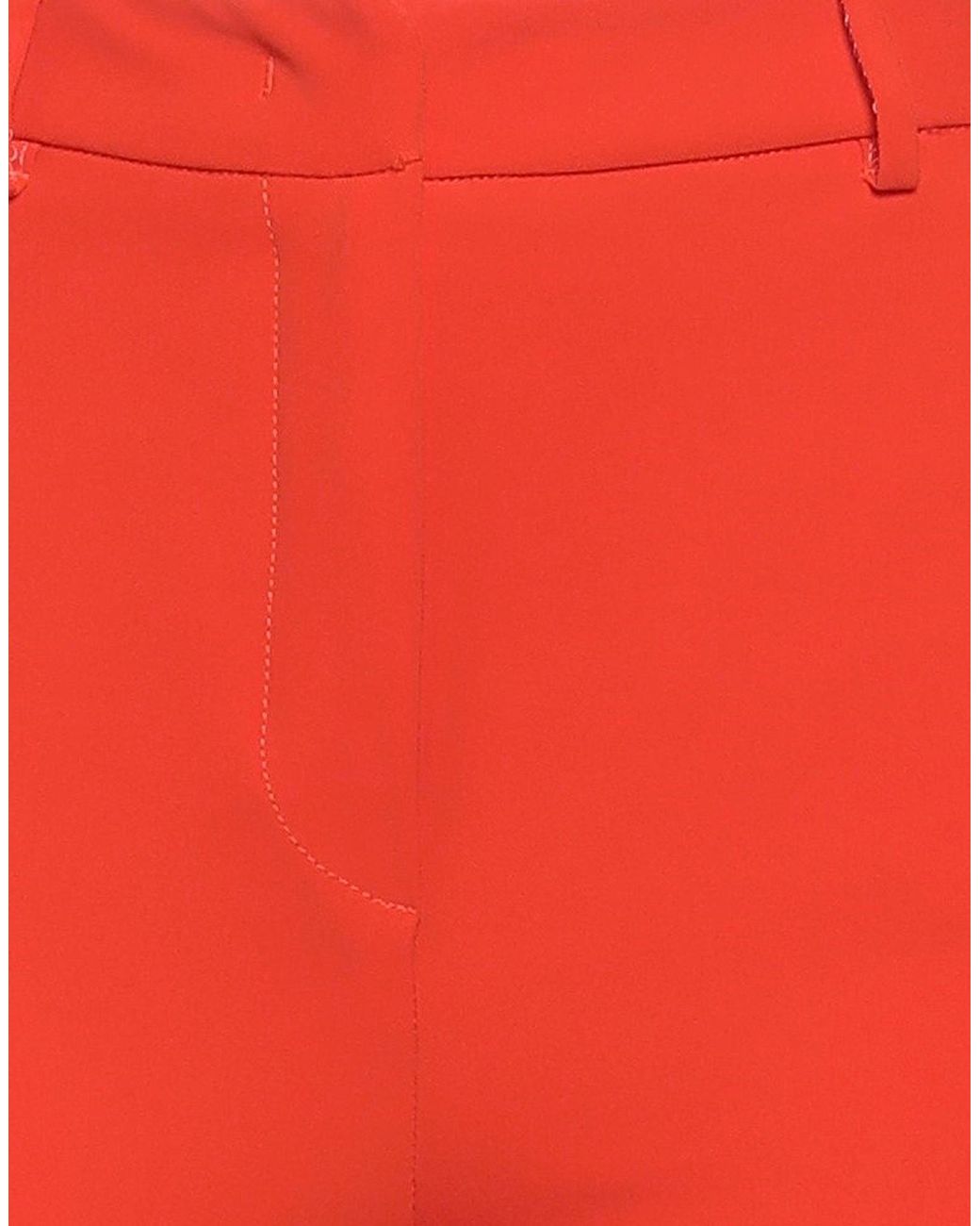 Annarita N. Red Pants Polyester, Elastane