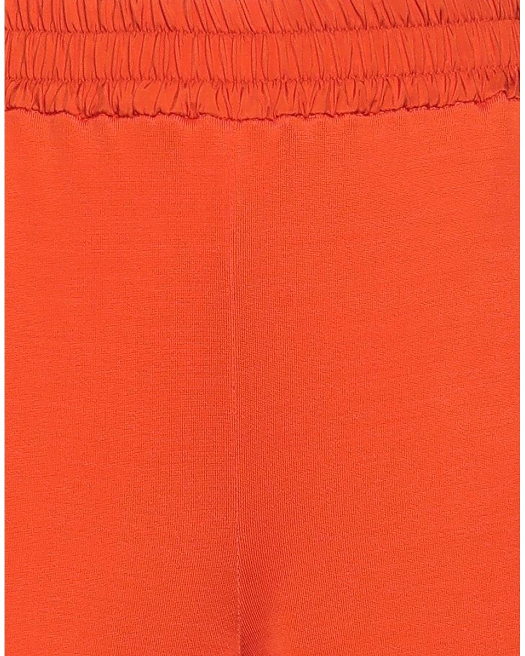 Jil Sander Red Pants Viscose, Virgin Wool, Polyamide, Elastane