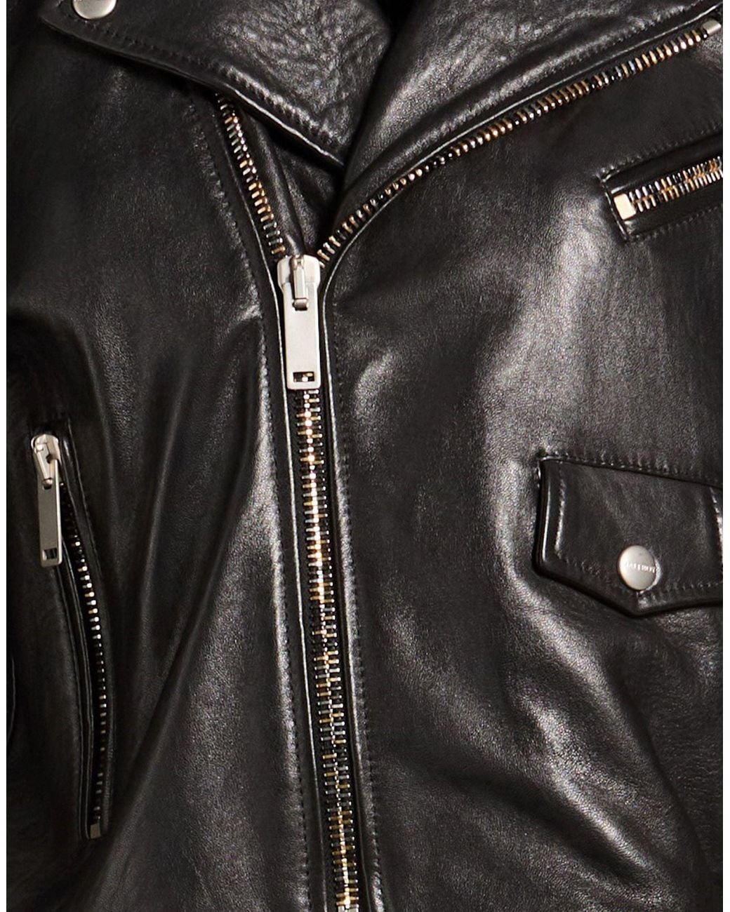 Halfboy Black Jacket Ovine Leather