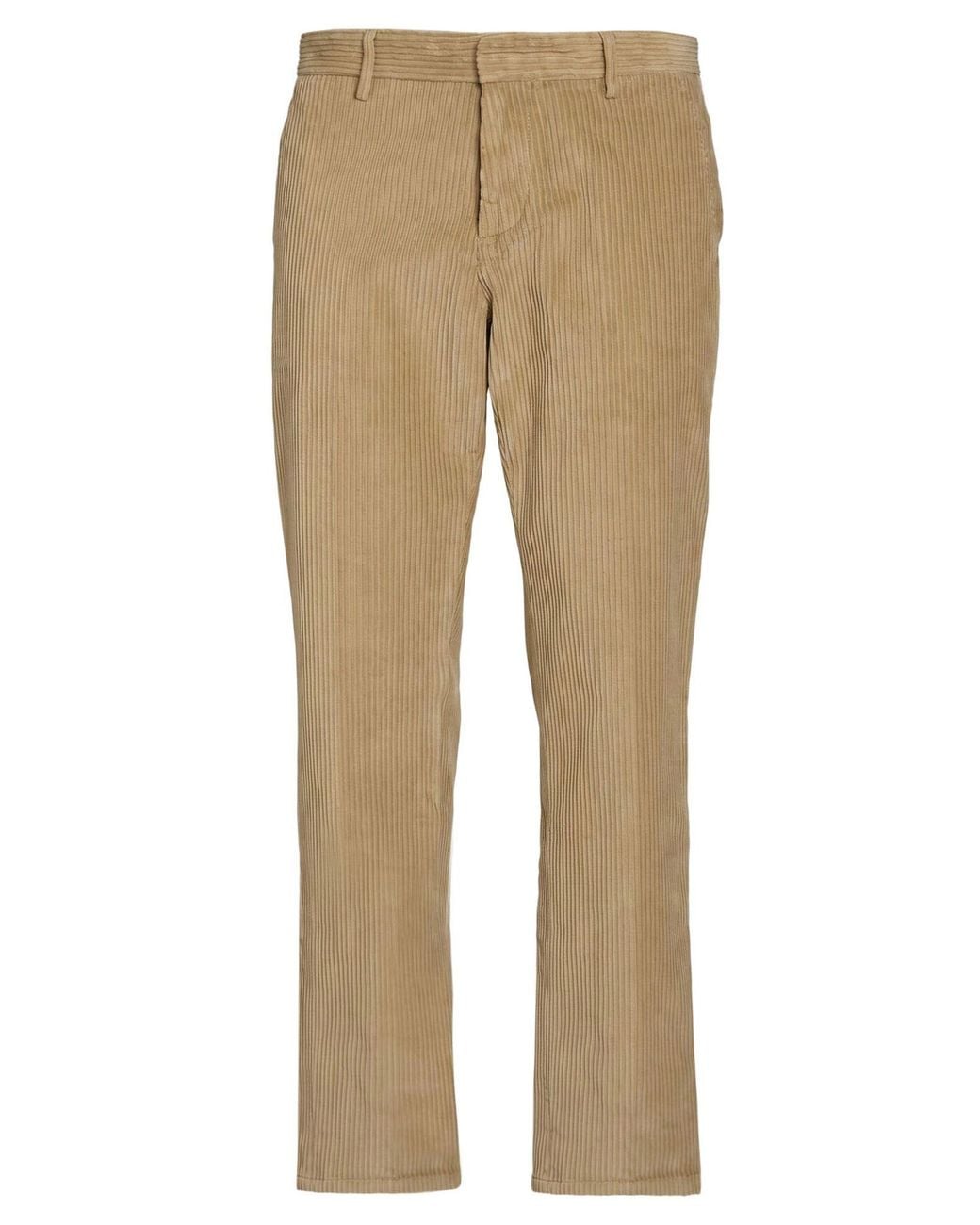 Dondup Natural Sand Pants Cotton, Elastane for men
