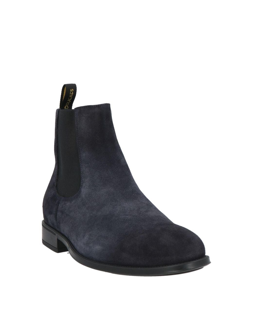Doucal's Blue Ankle Boots Leather for men