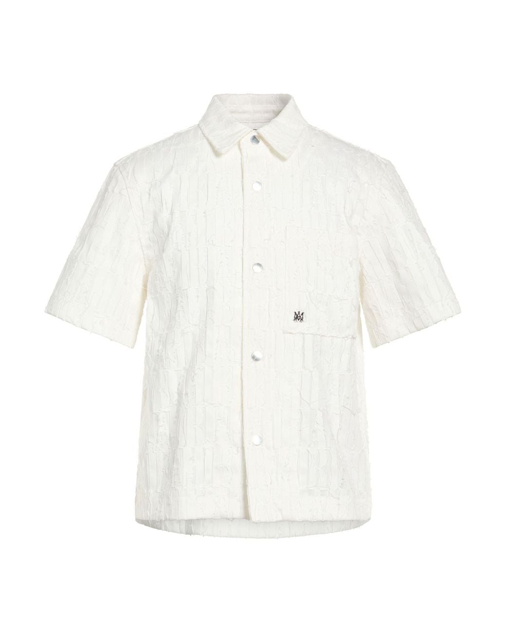 Amiri White Denim Shirt for men