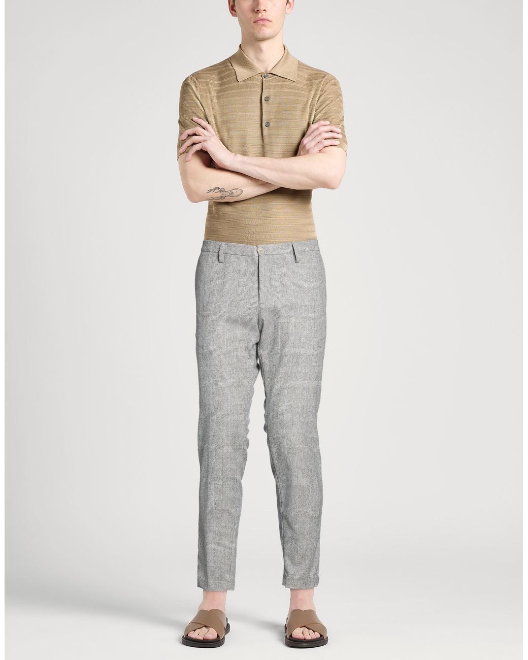 AT.P.CO Gray Pants for men