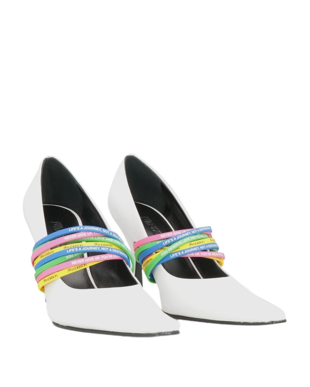 J.W. Anderson White Pumps