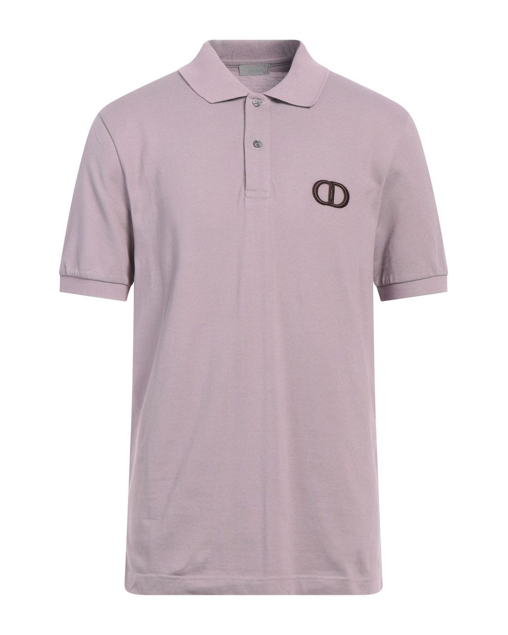 Dior パープル ポロシャツ dior-Lilac-Polo-Shirt-Cotton.jpeg