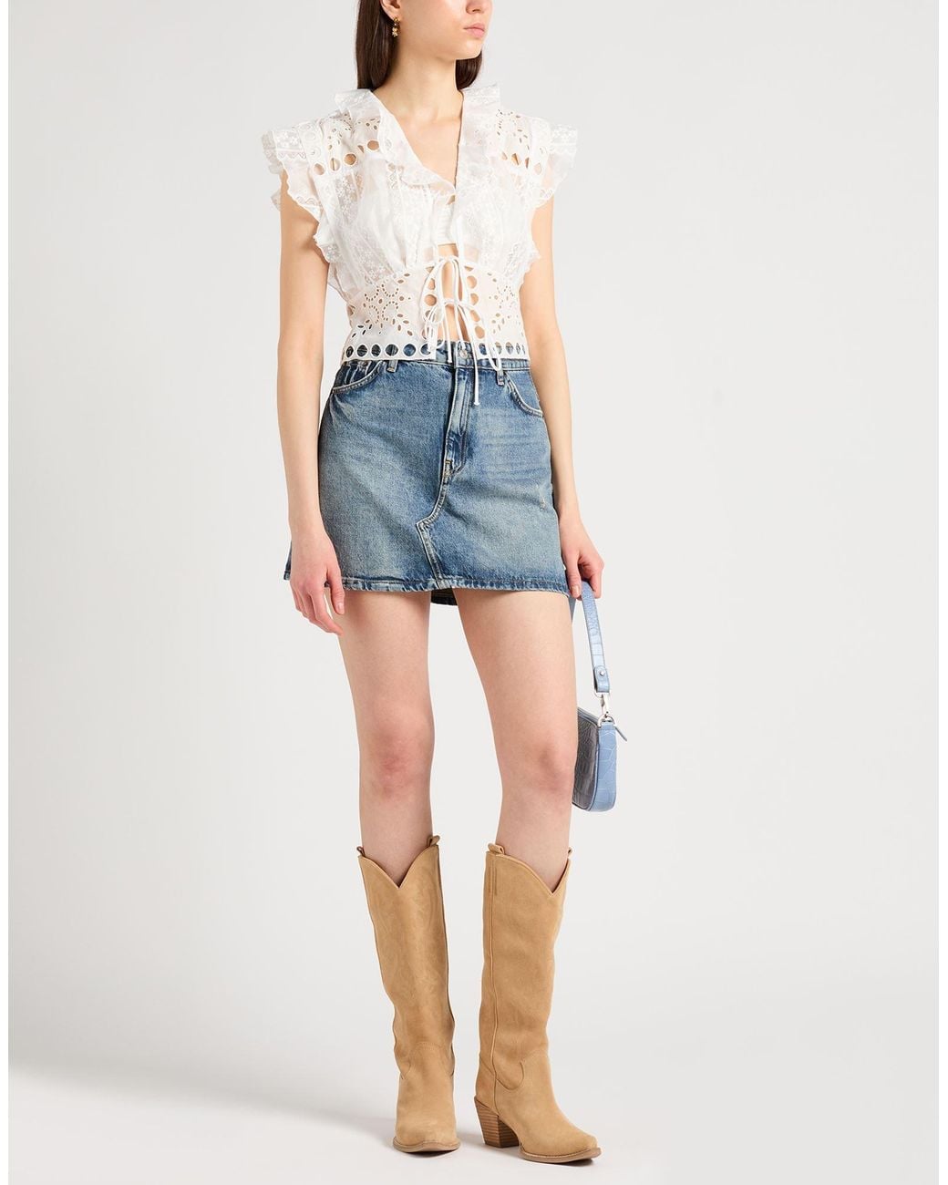 Top Sandro de color White