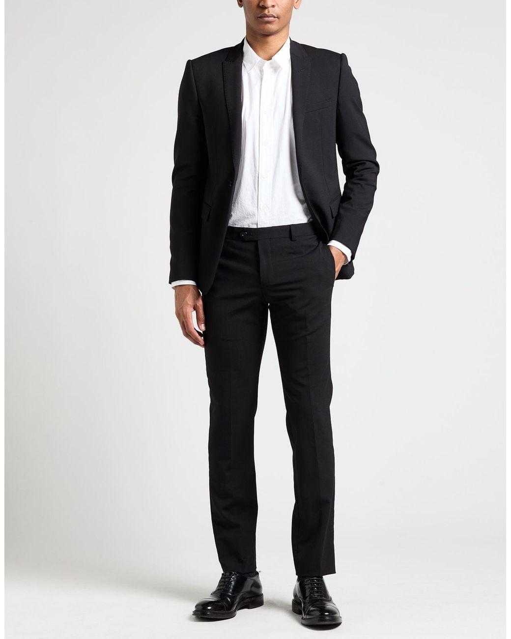 Emporio Armani Black Suits for men