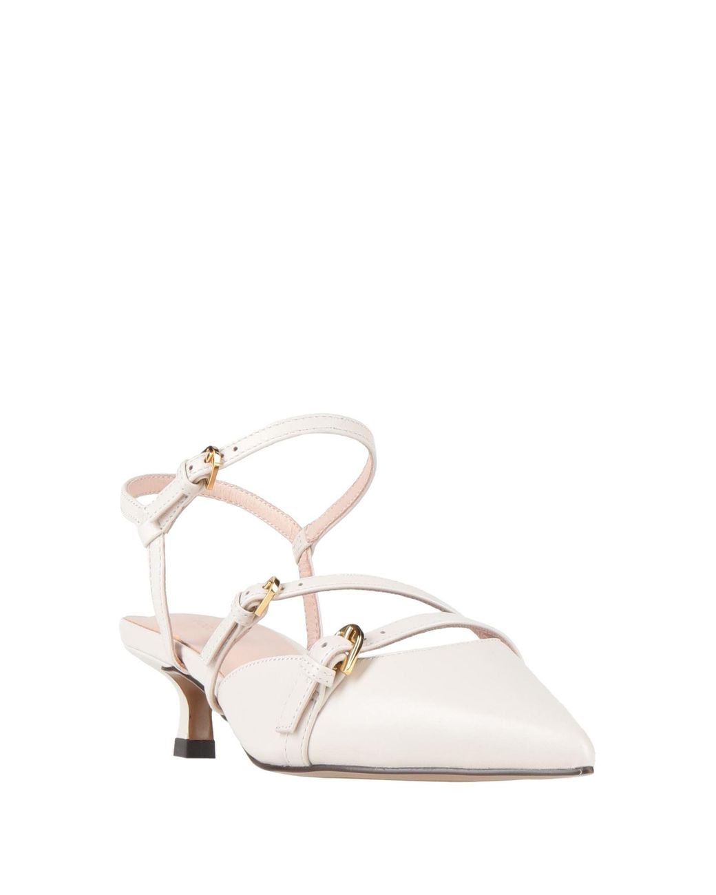 Coccinelle White Pumps